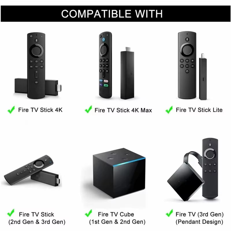 Replacement Voice Remote Control for Fire Stick TV 3Rd Gen Smart TV Stick 4K MAX Lite Fire Cube Smart Remote Works with Alexa