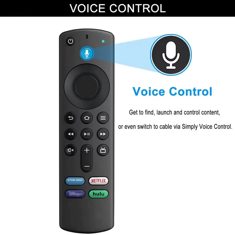 Replacement Voice Remote Control for Fire Stick TV 3Rd Gen Smart TV Stick 4K MAX Lite Fire Cube Smart Remote Works with Alexa